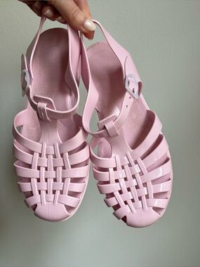 Plasticana Méduse jelly sandals pink size 40